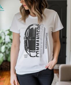 Washington Commanders Starter Half Helmet Logo White T Shirt