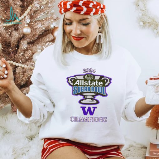 Washington Huskie 2024 Sugar Bowl Champions shirt