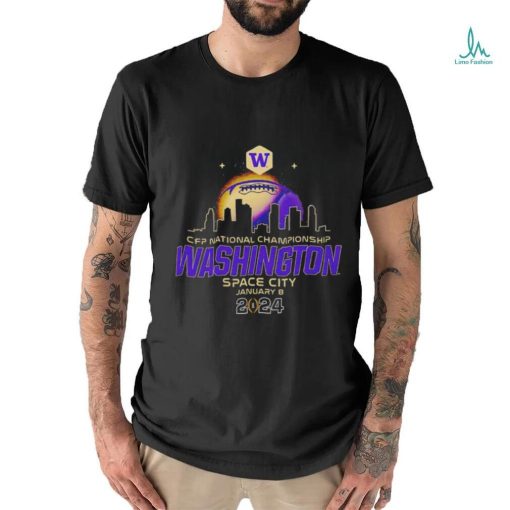Washington Huskies 2024 CFP National Championship Space City shirt