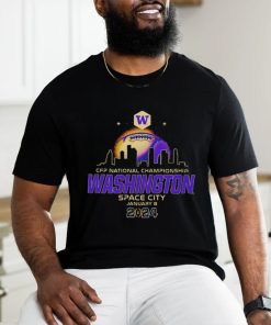 Washington Huskies 2024 CFP National Championship Space City shirt