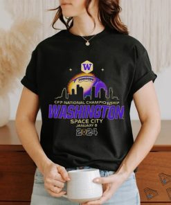 Washington Huskies 2024 CFP National Championship Space City shirt