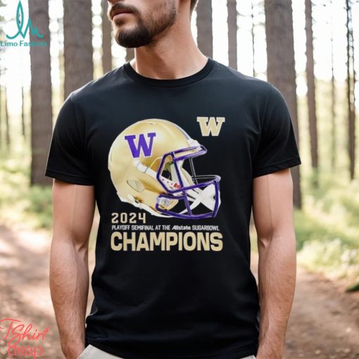 Washington Huskies 2024 Sugar Bowl Champion helmet T Shirt