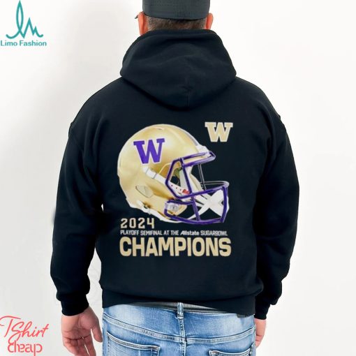 Washington Huskies 2024 Sugar Bowl Champion helmet T Shirt