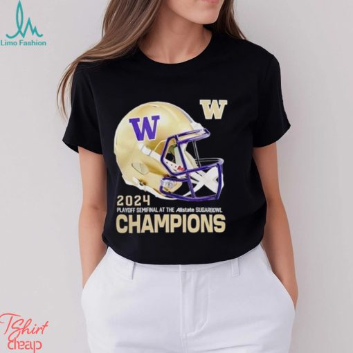 Washington Huskies 2024 Sugar Bowl Champion helmet T Shirt