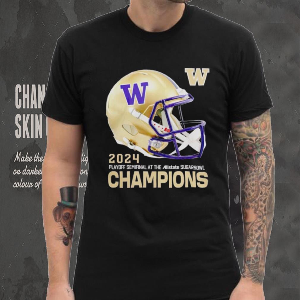 Washington Huskies 2024 Sugar Bowl Champion helmet shirt Washington Huskies 2024 Sugar Bowl Champion helmet shirt
