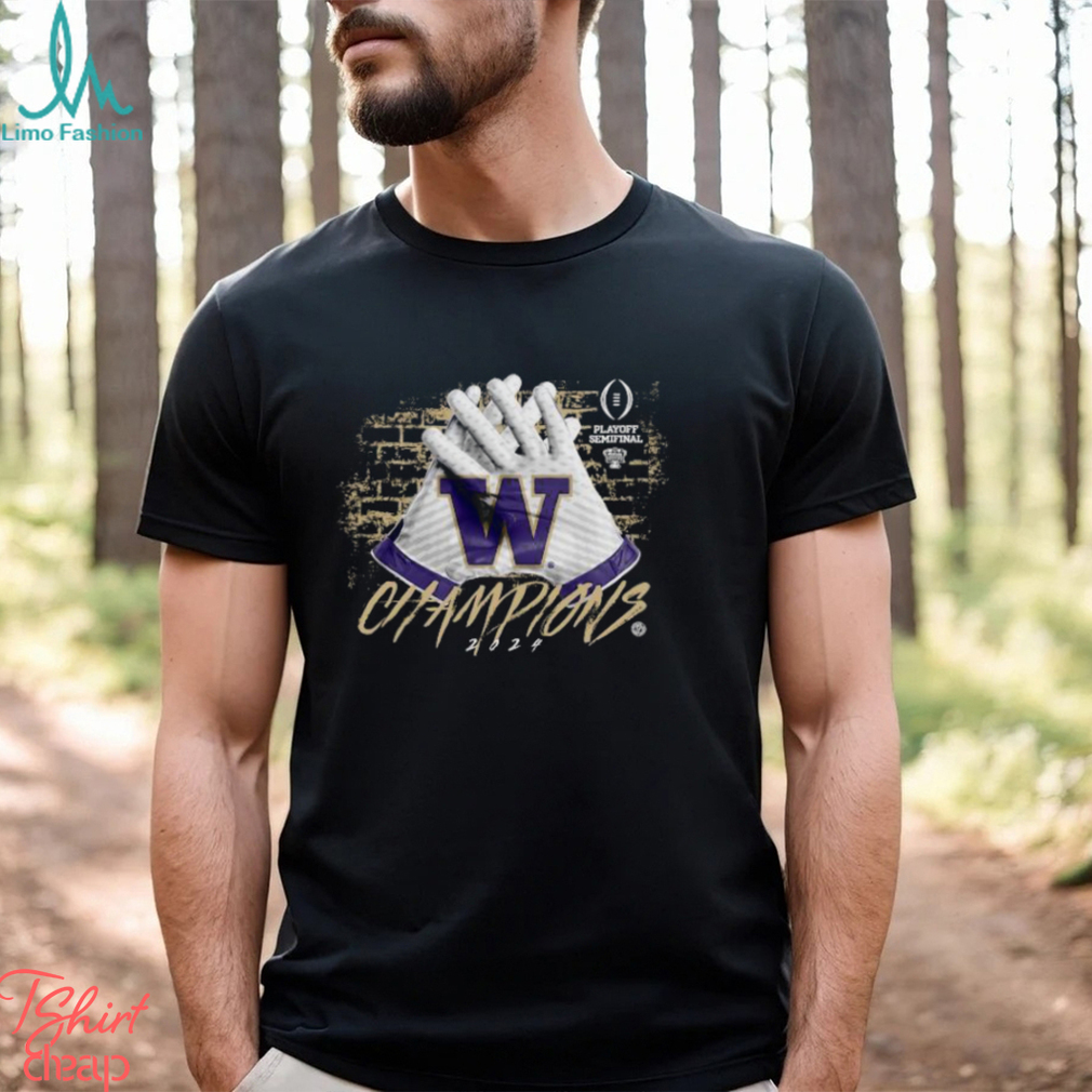 Washington Huskies 2024 Sugar Bowl Champions Gloves Shirt Washington Huskies 2024 Sugar Bowl Champions Gloves Shirt