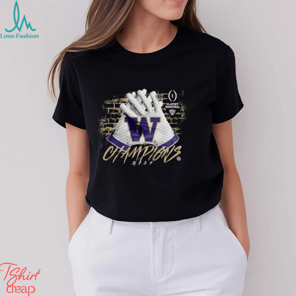 Washington Huskies 2024 Sugar Bowl Champions Gloves Shirt Washington Huskies 2024 Sugar Bowl Champions Gloves Shirt