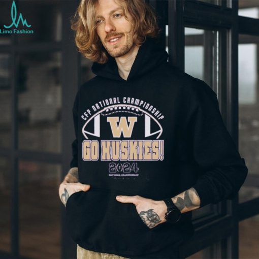 Washington Huskies CFP National Championship Go Huskies 2024 T shirt  Unisex Tshirt