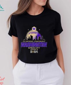 Washington Huskies CFP National Championship Space City 2024 Shirt