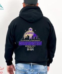 Washington Huskies CFP National Championship Space City 2024 Shirt