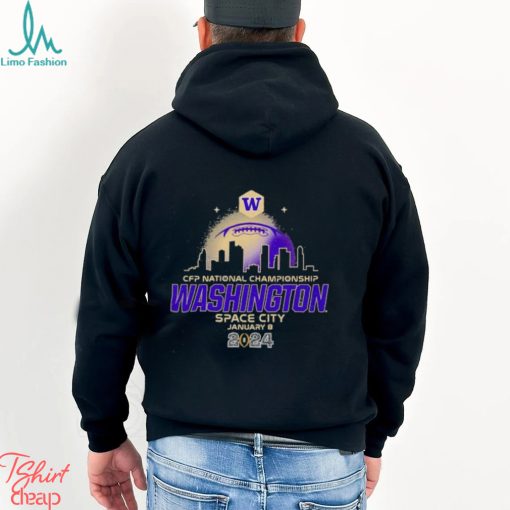 Washington Huskies CFP National Championship Space City 2024 Shirt