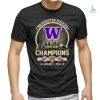 Michigan 2024 Rose Bowl Champions Go Blue Shirt
