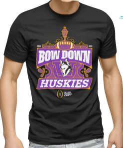 Washington Huskies College Football Playoff 2024 Bow Down T Shirt