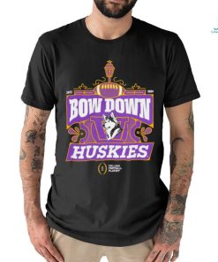 Washington Huskies College Football Playoff 2024 Bow Down T Shirt