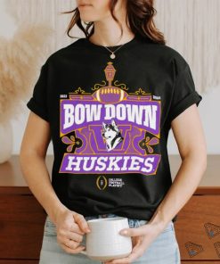 Washington Huskies College Football Playoff 2024 Bow Down T Shirt