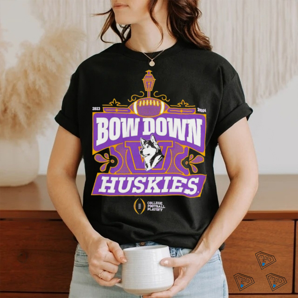 Washington Huskies College Football Playoff 2024 Bow Down T Shirt