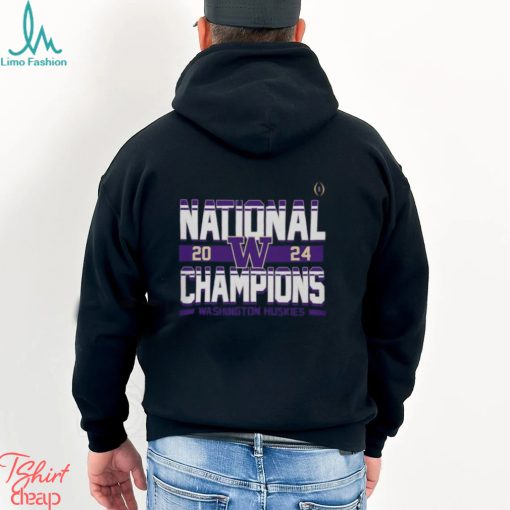 Washington Huskies Football College Football Playoff 2024 National Champions Shirts