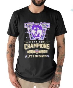 Washington Huskies Football Sugar Bowl Champions 2024 T Shirt