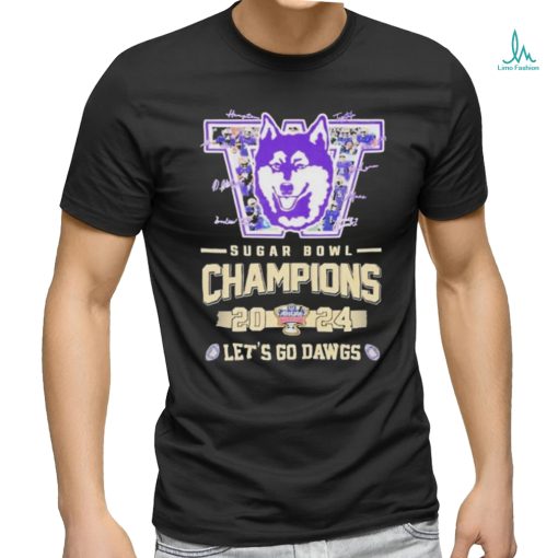 Washington Huskies Football Sugar Bowl Champions 2024 T Shirt