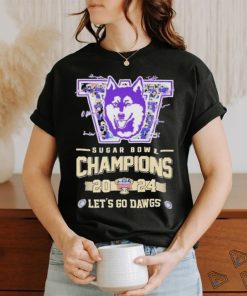 Washington Huskies Football Sugar Bowl Champions 2024 T Shirt