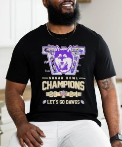 Washington Huskies Football Sugar Bowl Champions 2024 T Shirt