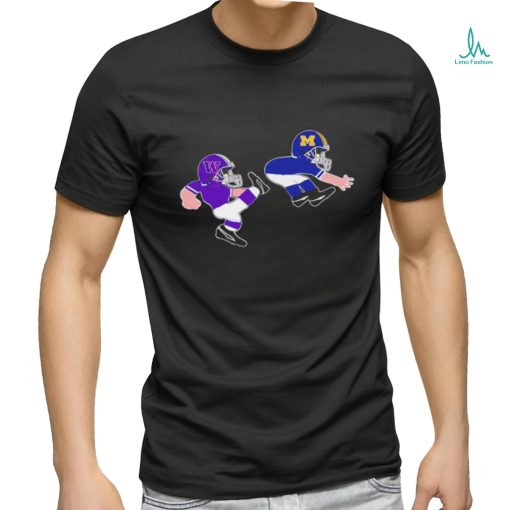 Washington Huskies Kicks Michigan Wolverines shirt