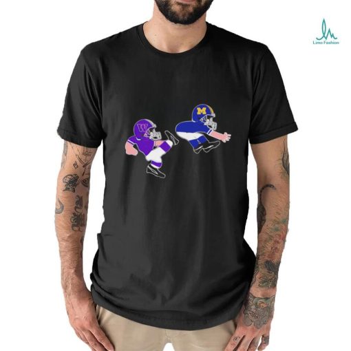 Washington Huskies Kicks Michigan Wolverines shirt