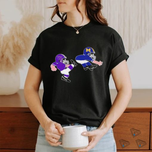 Washington Huskies Kicks Michigan Wolverines shirt