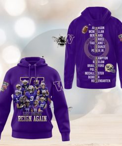 Washington Huskies Let Purple Reign Again Hoodie T Shirt