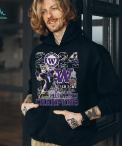 Washington Huskies Mascot 2023 2024 Sugar Bowl Champions T shirt