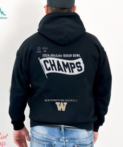 Washington Huskies Merch Washington Huskies College Football Playoff 2024 Sugar Bowl Champions Locker Room T Shirt