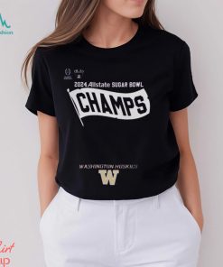 Washington Huskies Merch Washington Huskies College Football Playoff 2024 Sugar Bowl Champions Locker Room T Shirt