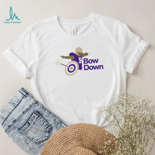 Washington Huskies Michael Penix Jr. bow down archer celly shirt