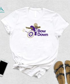 Washington Huskies Michael Penix Jr. bow down archer celly shirt