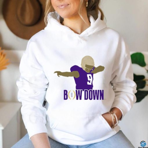 Washington Huskies Michael Penix Jr. bow down college football champions shirt