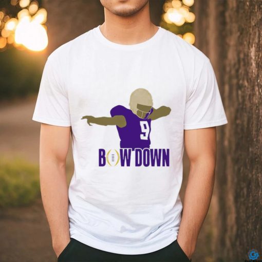 Washington Huskies Michael Penix Jr. bow down college football champions shirt