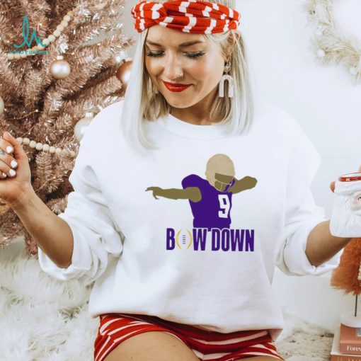 Washington Huskies Michael Penix Jr. bow down college football champions shirt