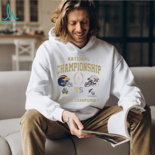Washington Huskies Michigan Wolverines 2024 national championship january 8 nrg stadium houston Unisex TShirt