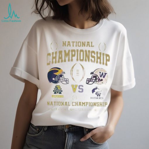 Washington Huskies Michigan Wolverines 2024 national championship january 8 nrg stadium houston Unisex TShirt