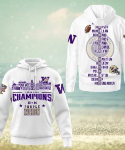 Washington Huskies Purple Reign 2024 Champions Hoodie T Shirt