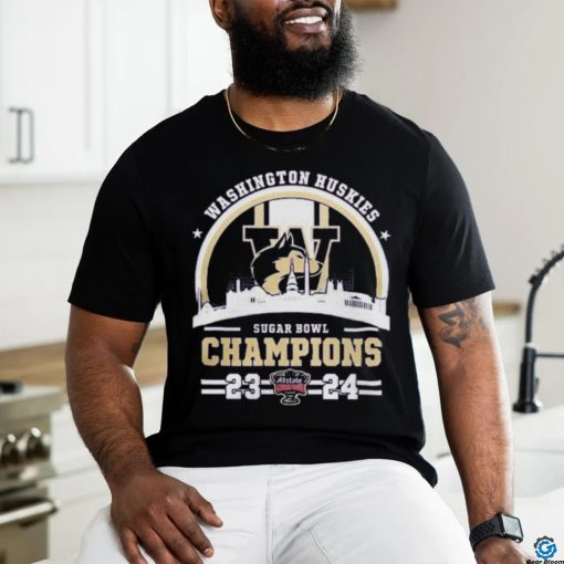 Washington Huskies Sugar Bowl Champions 2023 2024 Shirt