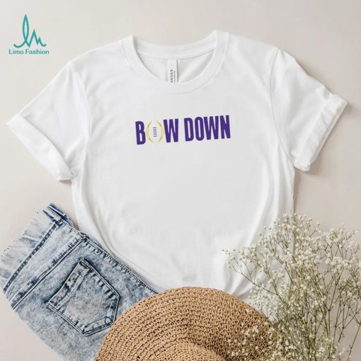 Washington Huskies bow down national championship shirt