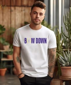 Washington Huskies bow down national championship shirt