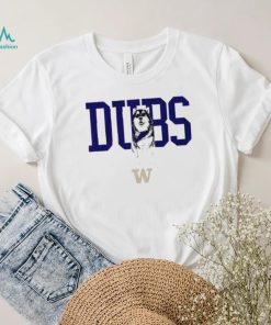 Washington Huskies dubs husky dog shirt
