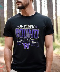 Washington Huskies h town bound 2024 national championship shirt