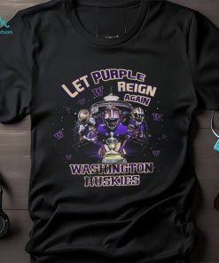 Washington Huskies let Purple Reign Again Fleece Tshirt