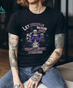 Washington Huskies let Purple Reign Again Fleece Tshirt