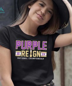 Washington Huskies purple reign 2024 national championship shirt