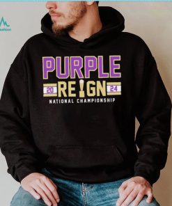 Washington Huskies purple reign 2024 national championship shirt, hoodie, sweater, long sleeve and tank top Washington Huskies purple reign 2024 national championship shirt