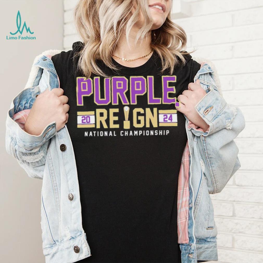 Washington Huskies purple reign 2024 national championship shirt Washington Huskies purple reign 2024 national championship shirt